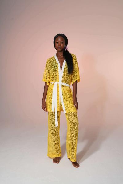 Amphe Kimono (Altın Kum)