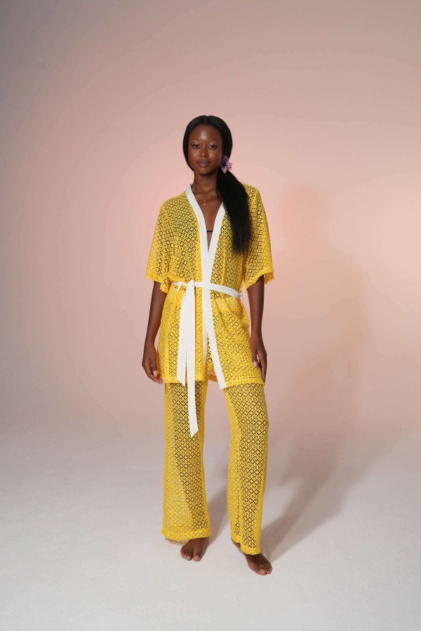 Amphe Kimono (Altın Kum)