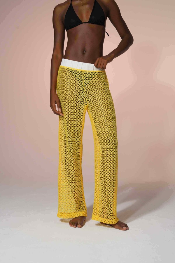 Amphe Pantolon (Altın Kum)