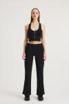 Aphrodite Geniş Pantalon (Siyah)