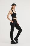 Aphrodite Lastik Pantalon (Siyah)