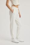 Aphrodite Lastik Pantalon (Beyaz)
