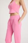Aphrodite Lastik Pantalon (Pembe)