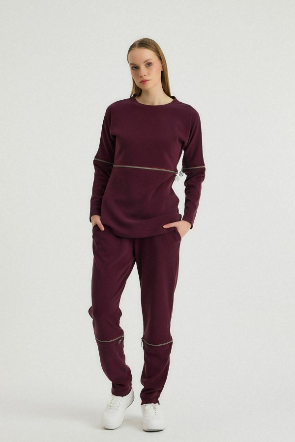 ATHENA Dönüşen Pantolon (Bordo)