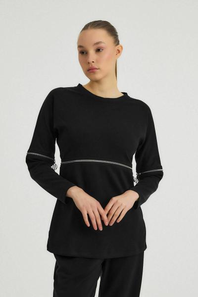 ATHENA Dönüşen Üst  (Siyah)