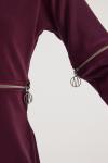 Athena Dönüşen Sweatshirt (Bordo)