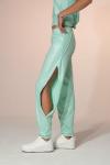 AURORA Yırtmaçlı Pantolon (Mint)