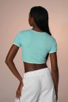 HEXA Crop T-Shirt (Mint)