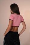 HEXA Crop T-Shirt (Pembe)