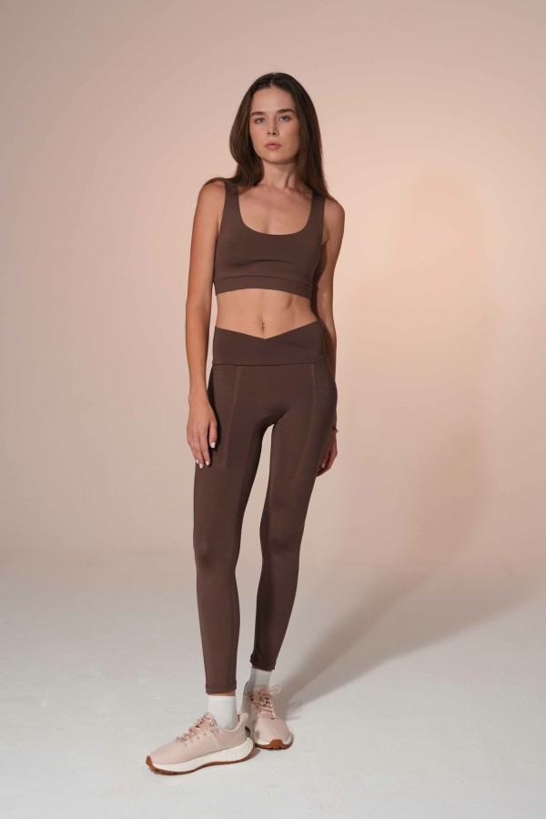 OLYMPIA Tayt Takım (Kahve)