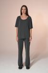 PASITHEA Lounge Pantolon (Siyah Çay)
