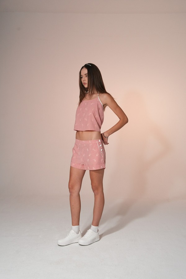 Persephone Halter Top (Çilek) 